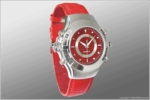 Ladies Red Wrist Watch Media Player