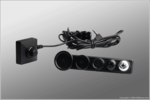 Color CCD Button & Screw Camera Set